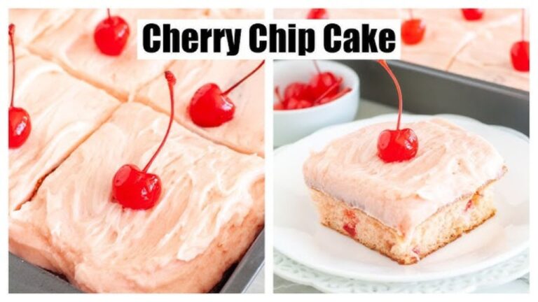cherry chip cake