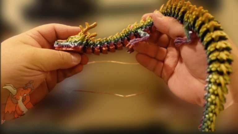 3d printed dragon