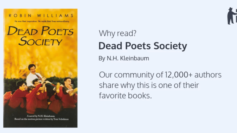 dead poets society book​